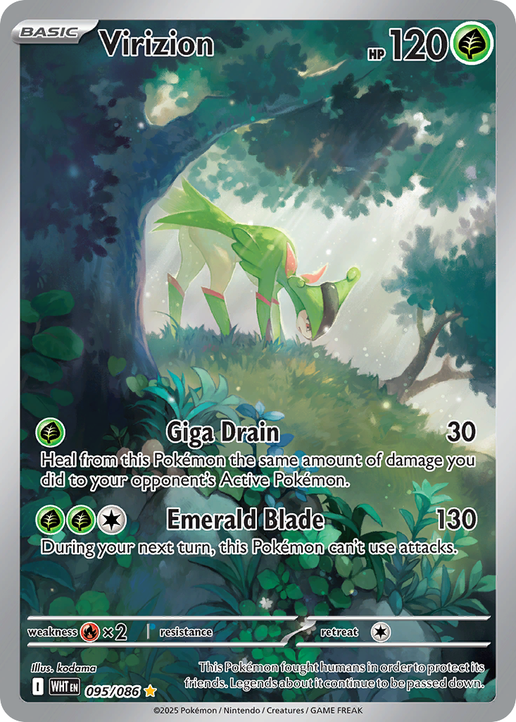 Virizion - White Flare #95