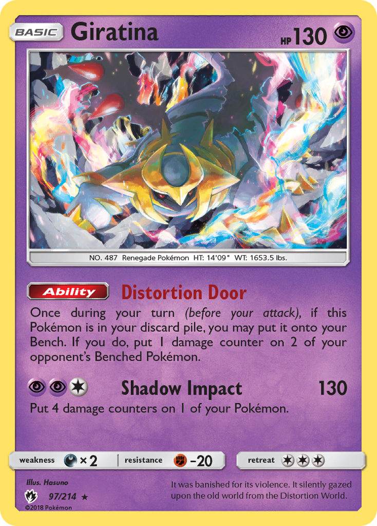 Giratina - Lost Thunder #97