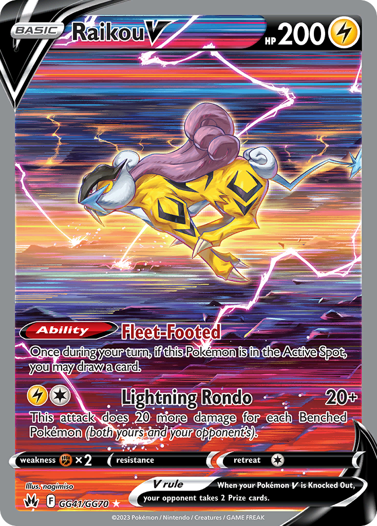 Raikou V - Crown Zenith Galarian Gallery #GG41