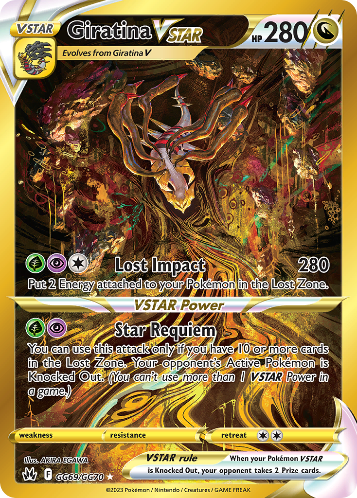 Giratina VSTAR - Crown Zenith Galarian Gallery #GG69