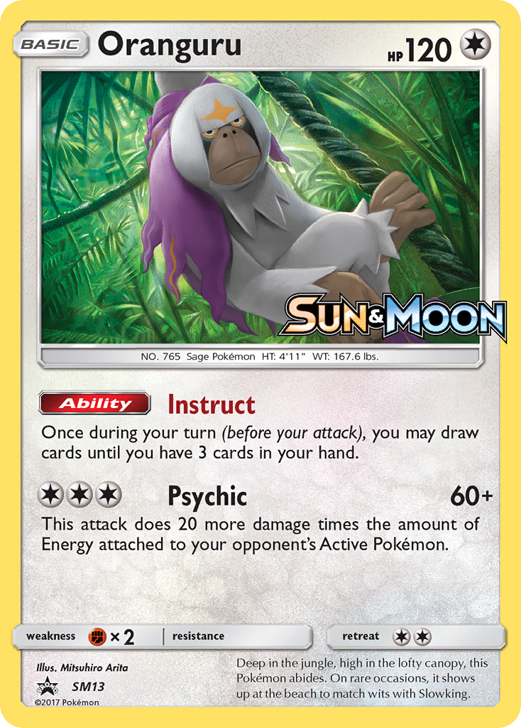 Oranguru - SM Black Star Promos #SM13
