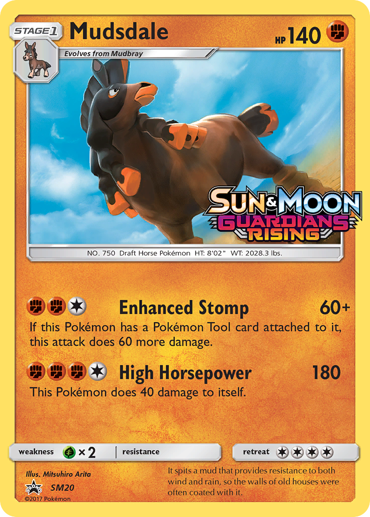 Mudsdale - SM Black Star Promos #SM20