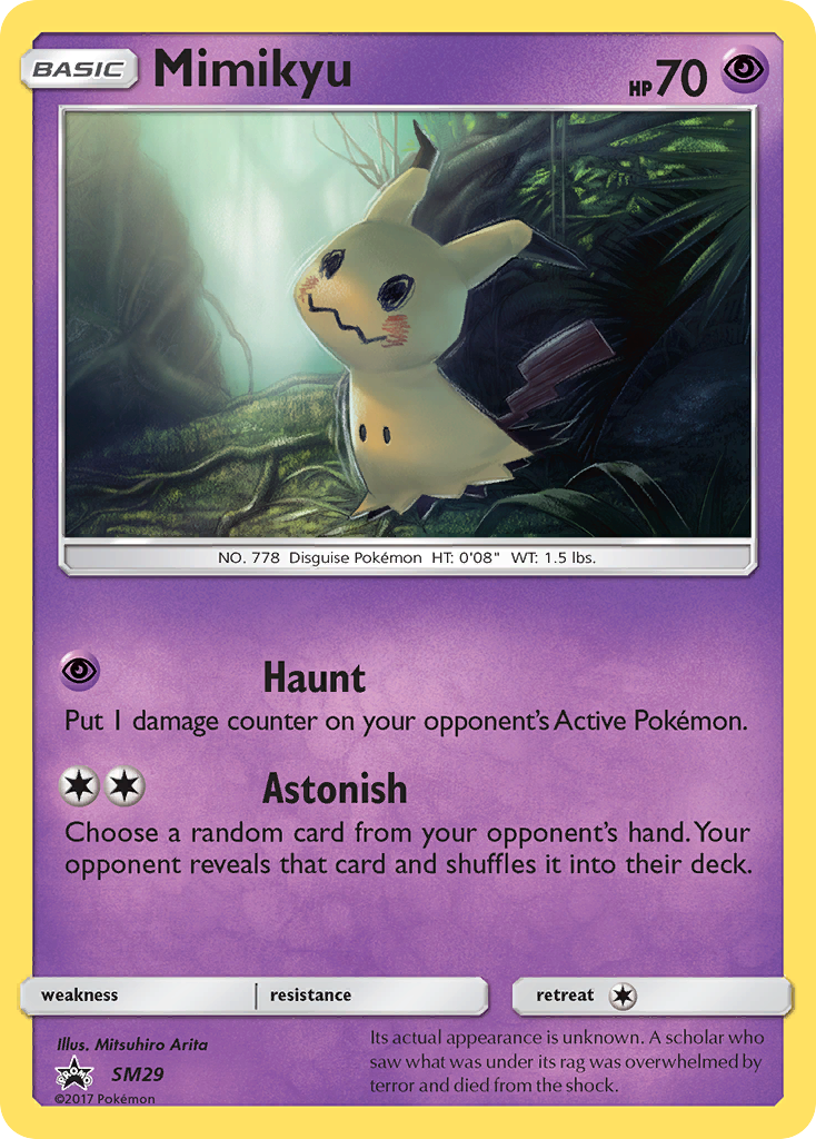 Mimikyu - SM Black Star Promos #SM29