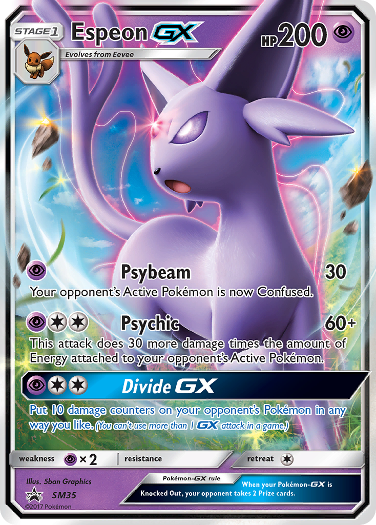 Espeon-GX - SM Black Star Promos #SM35
