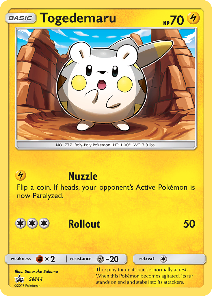 Togedemaru - SM Black Star Promos #SM44