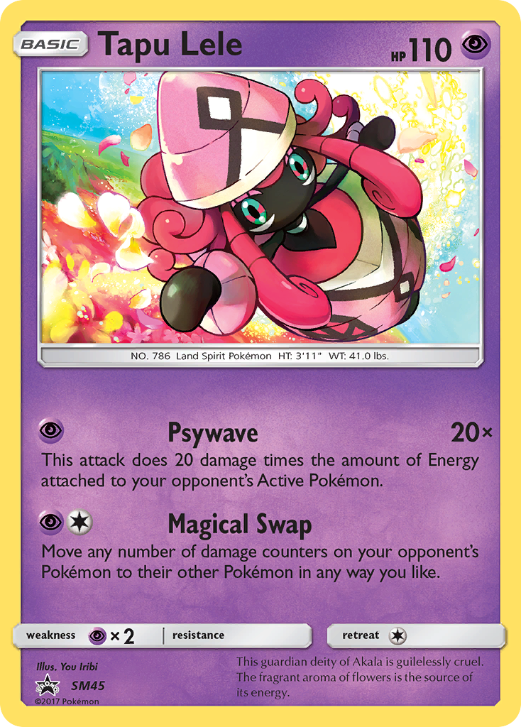 Tapu Lele - SM Black Star Promos #SM45