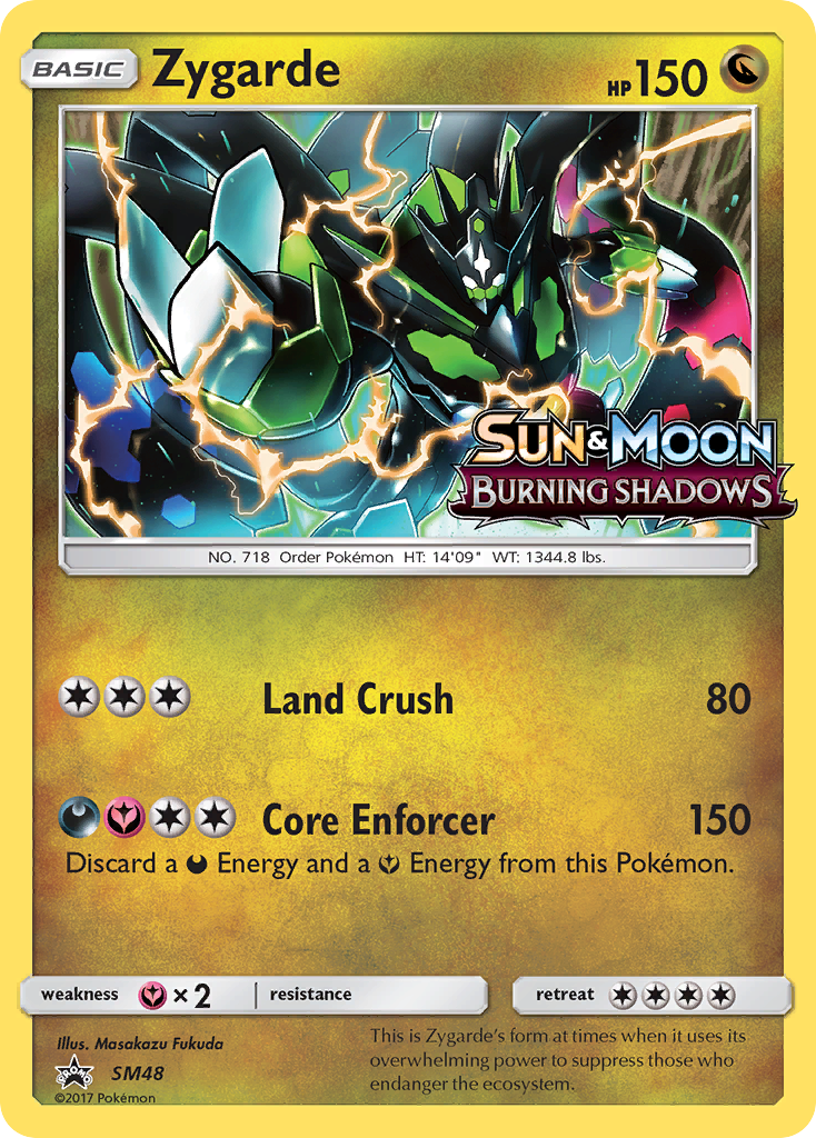 Zygarde - SM Black Star Promos #SM48