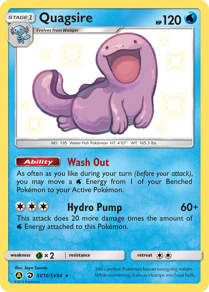 Quagsire - Hidden Fates Shiny Vault #SV10