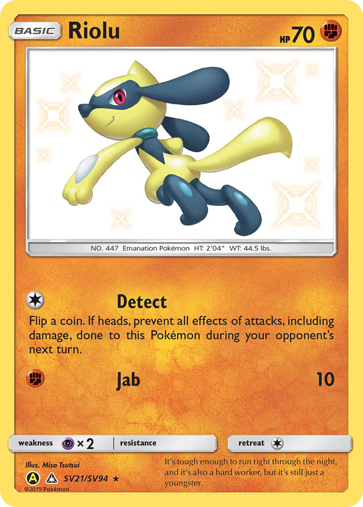 Riolu - Hidden Fates Shiny Vault #SV21