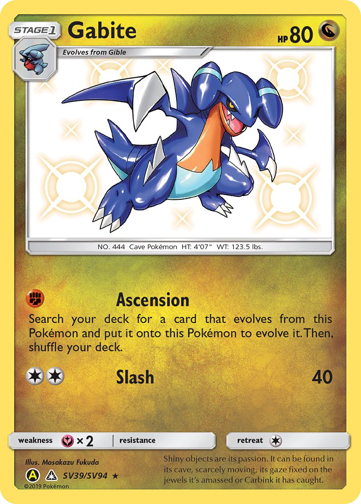 Gabite - Hidden Fates Shiny Vault #SV39