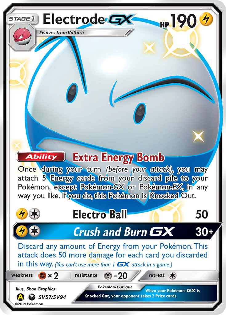 Electrode-GX - Hidden Fates Shiny Vault #SV57