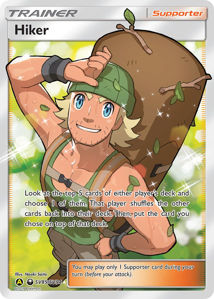 Hiker - Hidden Fates Shiny Vault #SV85