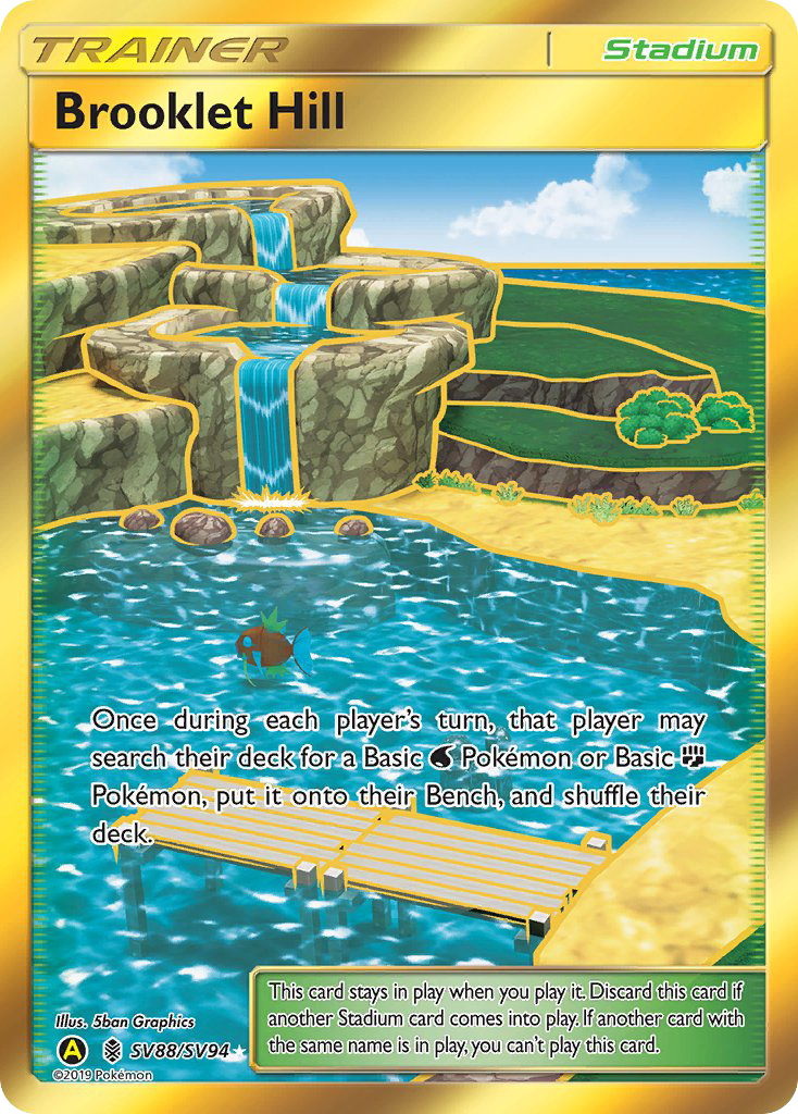 Brooklet Hill - Hidden Fates Shiny Vault #SV88