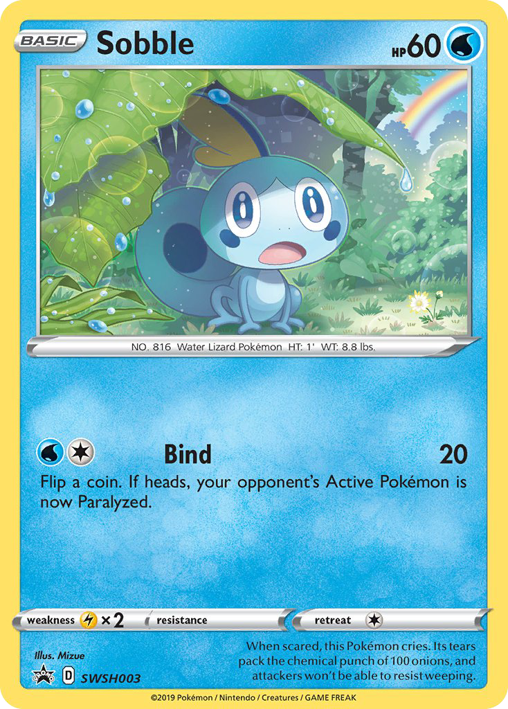 Sobble - SWSH Black Star Promos #SWSH003