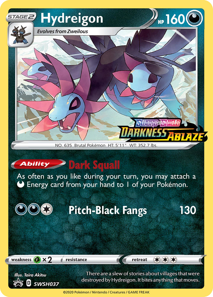Hydreigon - SWSH Black Star Promos #SWSH037