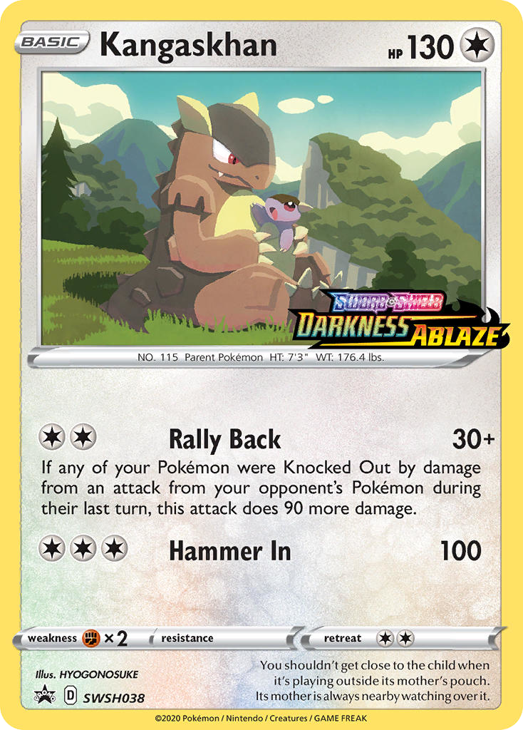 Kangaskhan - SWSH Black Star Promos #SWSH038