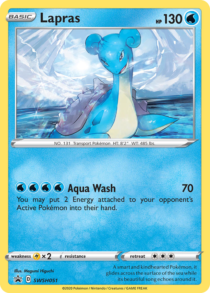Lapras - SWSH Black Star Promos #SWSH051