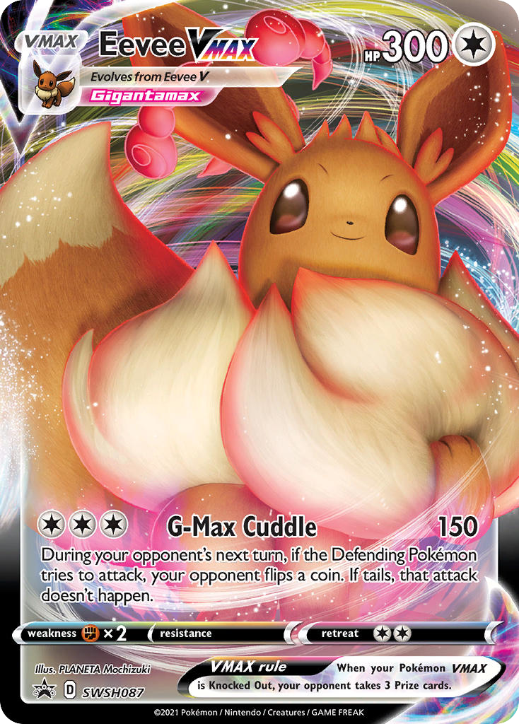 Eevee VMAX - SWSH Black Star Promos #SWSH087