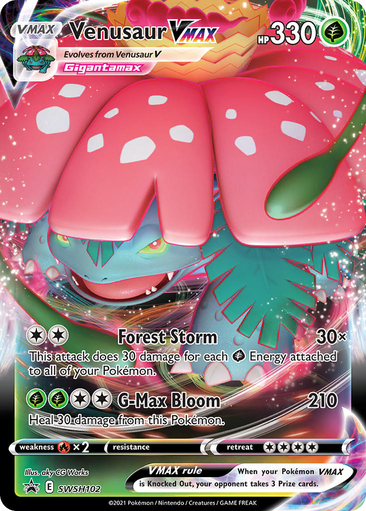 Venusaur VMAX - SWSH Black Star Promos #SWSH102