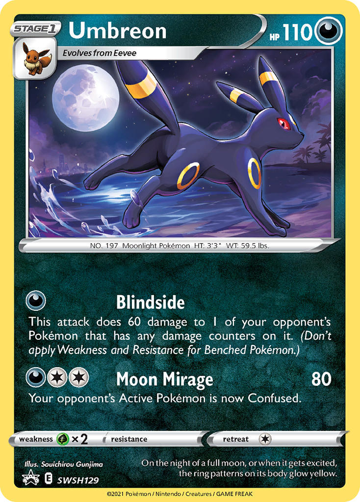 Umbreon - SWSH Black Star Promos #SWSH129