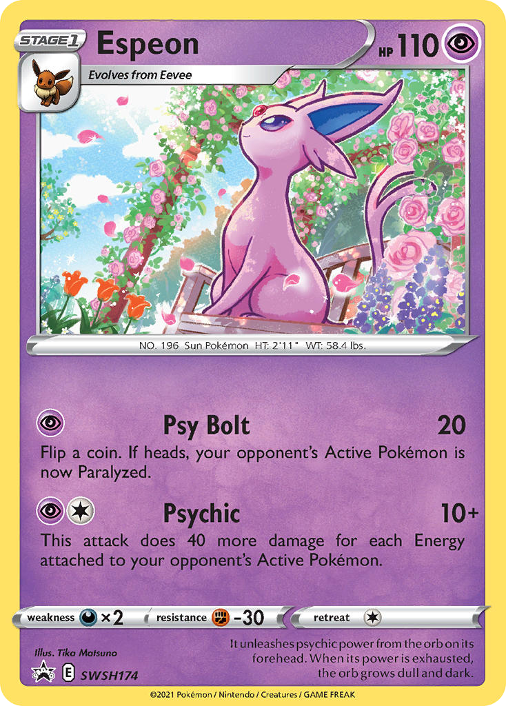 Espeon - SWSH Black Star Promos #SWSH174