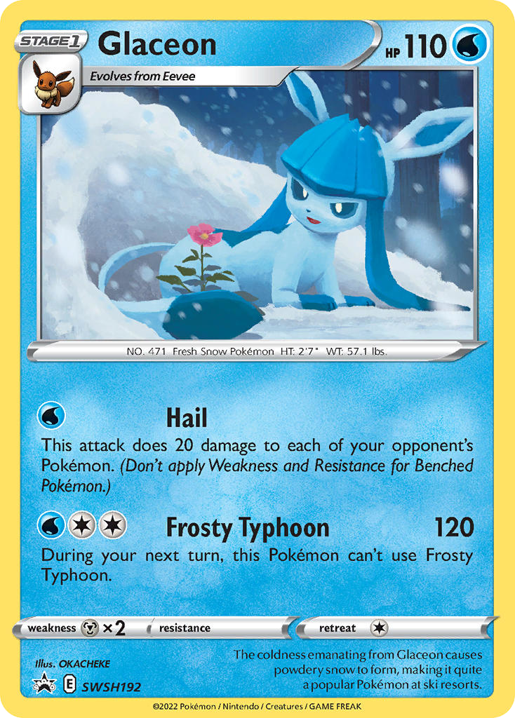 Glaceon - SWSH Black Star Promos #SWSH192