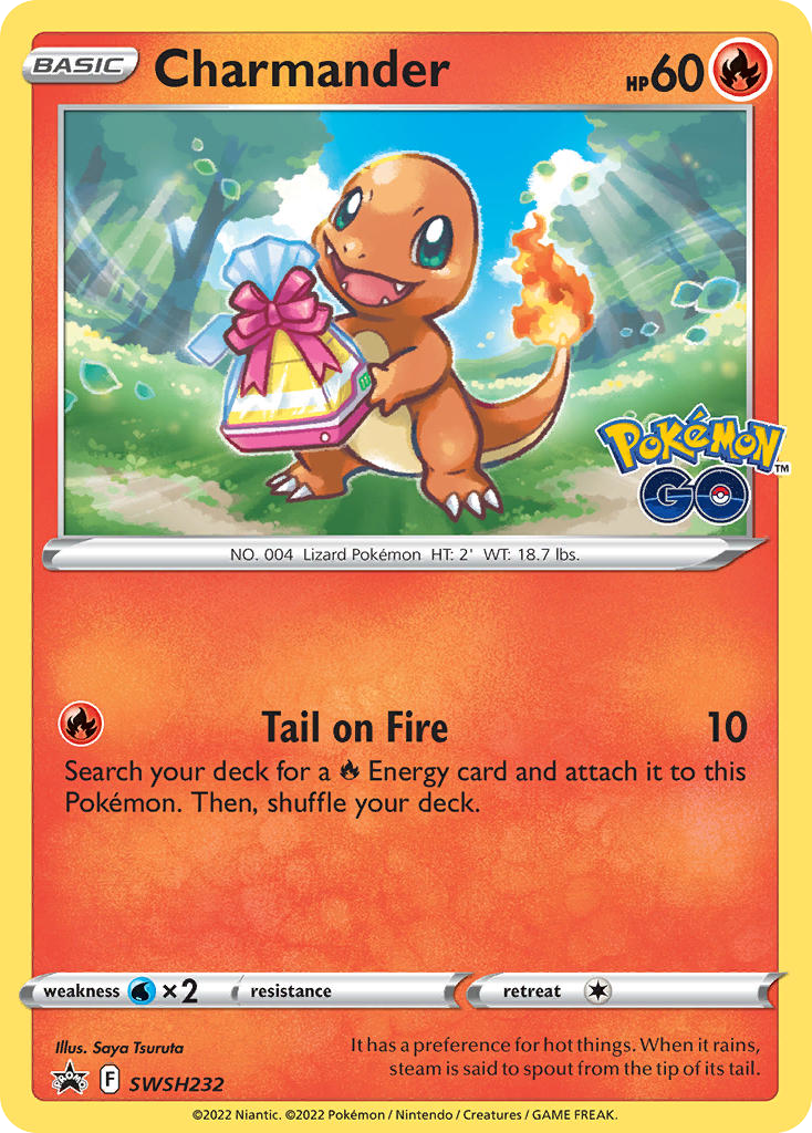 Charmander - SWSH Black Star Promos #SWSH232