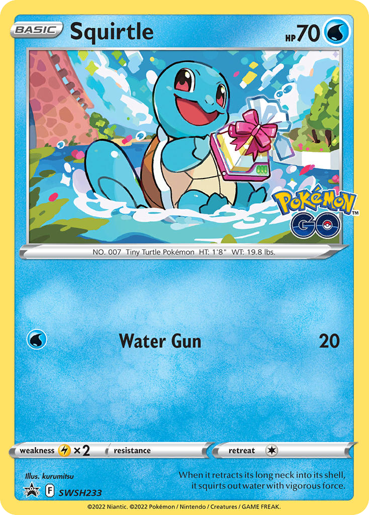 Squirtle - SWSH Black Star Promos #SWSH233