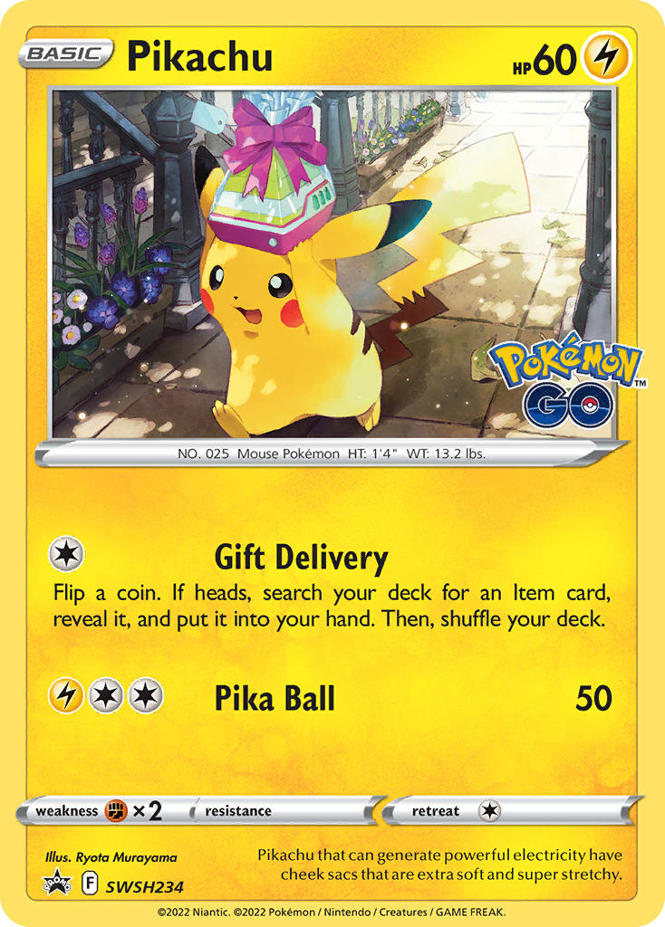 Pikachu - SWSH Black Star Promos #SWSH234