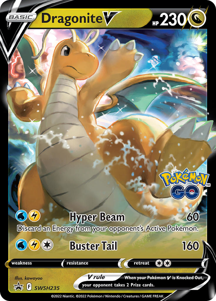 Dragonite V - SWSH Black Star Promos #SWSH235