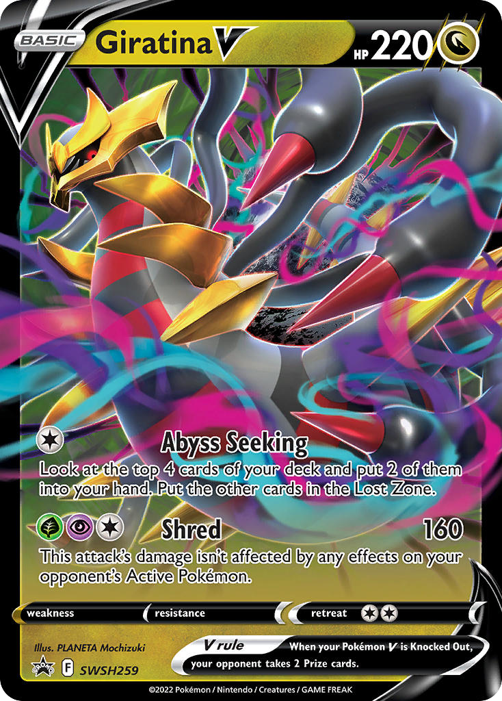 Giratina V - SWSH Black Star Promos #SWSH259