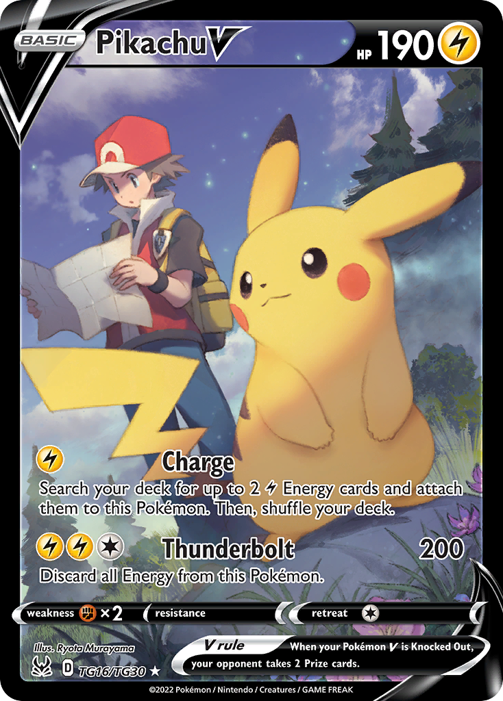 Pikachu V - Lost Origin Trainer Gallery #TG16