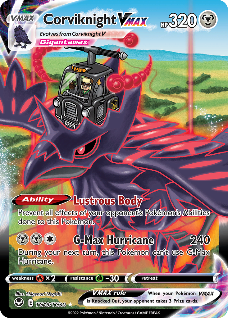 Corviknight VMAX - Silver Tempest Trainer Gallery #TG19