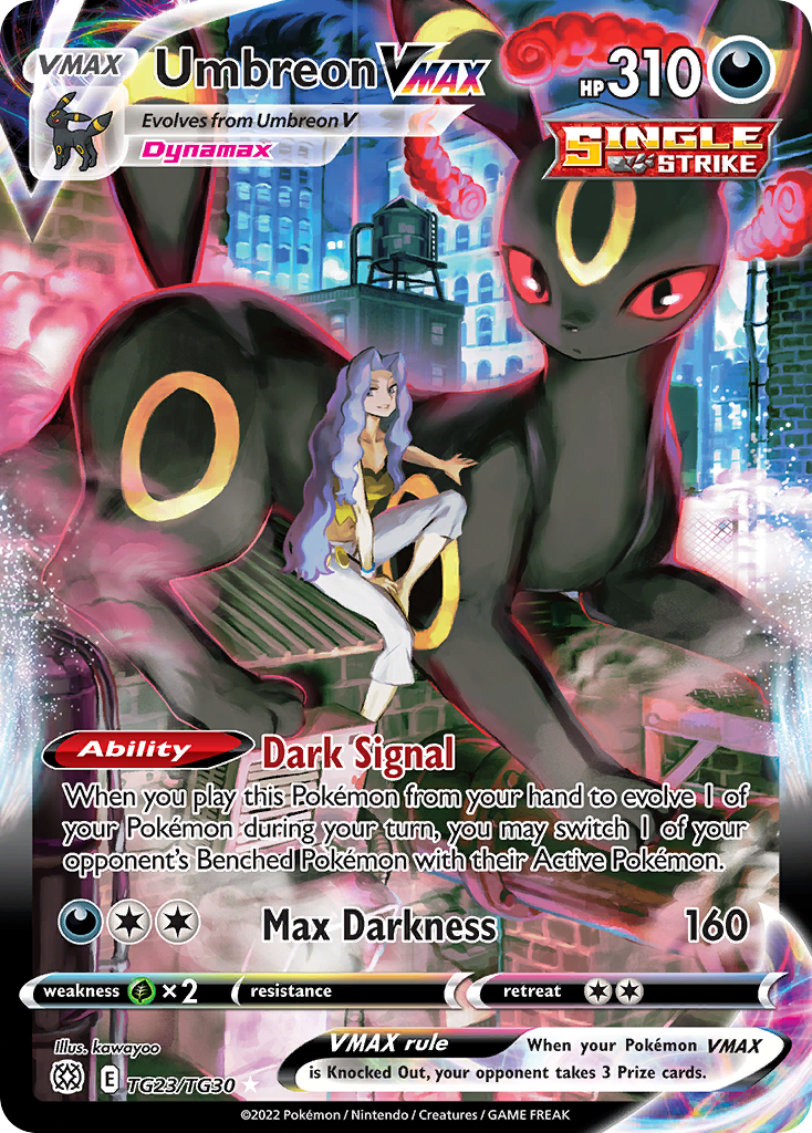 Umbreon VMAX - Brilliant Stars Trainer Gallery #TG23