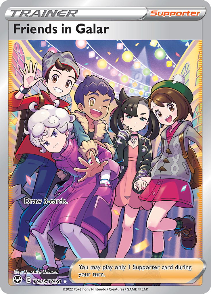 Friends in Galar - Silver Tempest Trainer Gallery #TG23