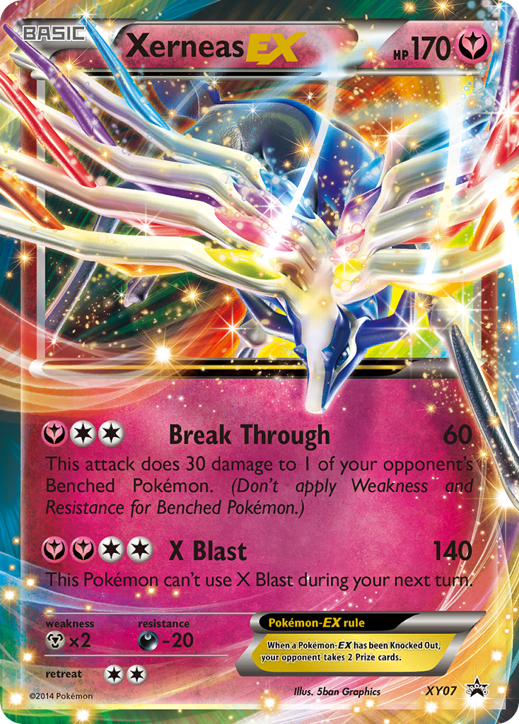 Xerneas-EX - XY Black Star Promos #XY07