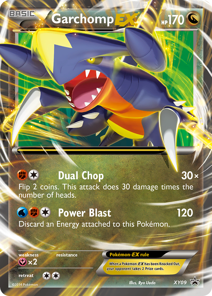 Garchomp-EX - XY Black Star Promos #XY09