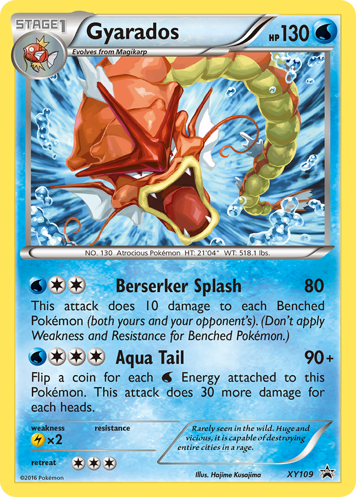 Gyarados - XY Black Star Promos #XY109