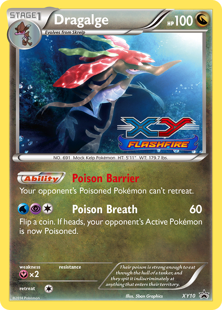 Dragalge - XY Black Star Promos #XY10