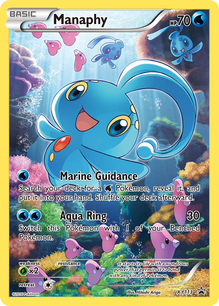 Manaphy - XY Black Star Promos #XY113