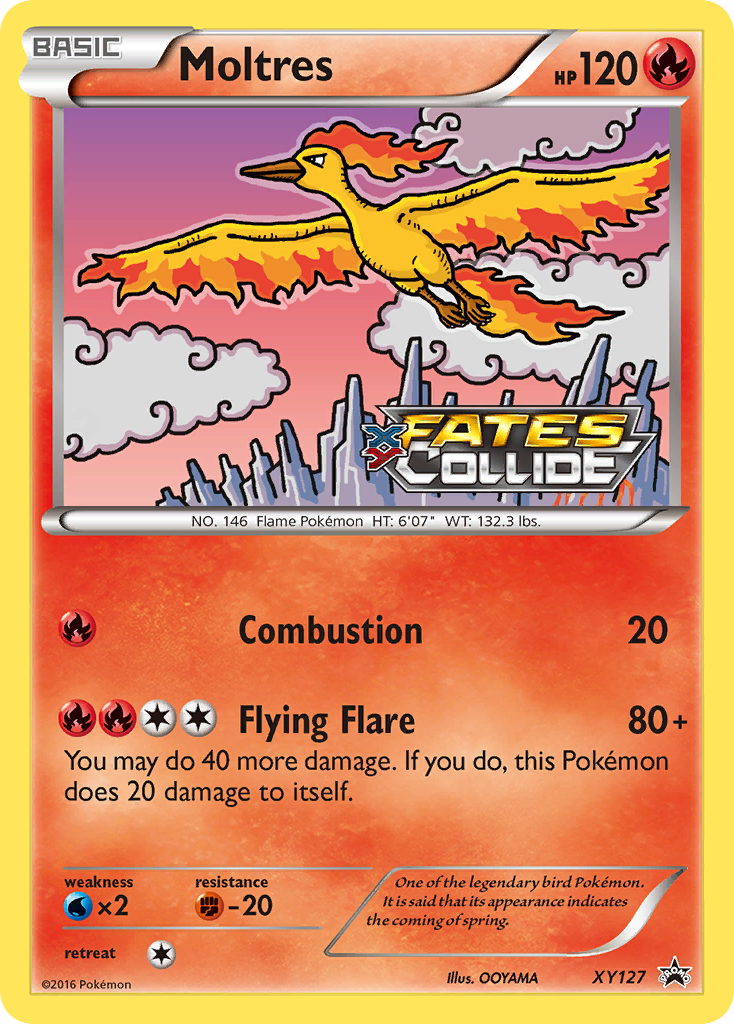 Moltres - XY Black Star Promos #XY127