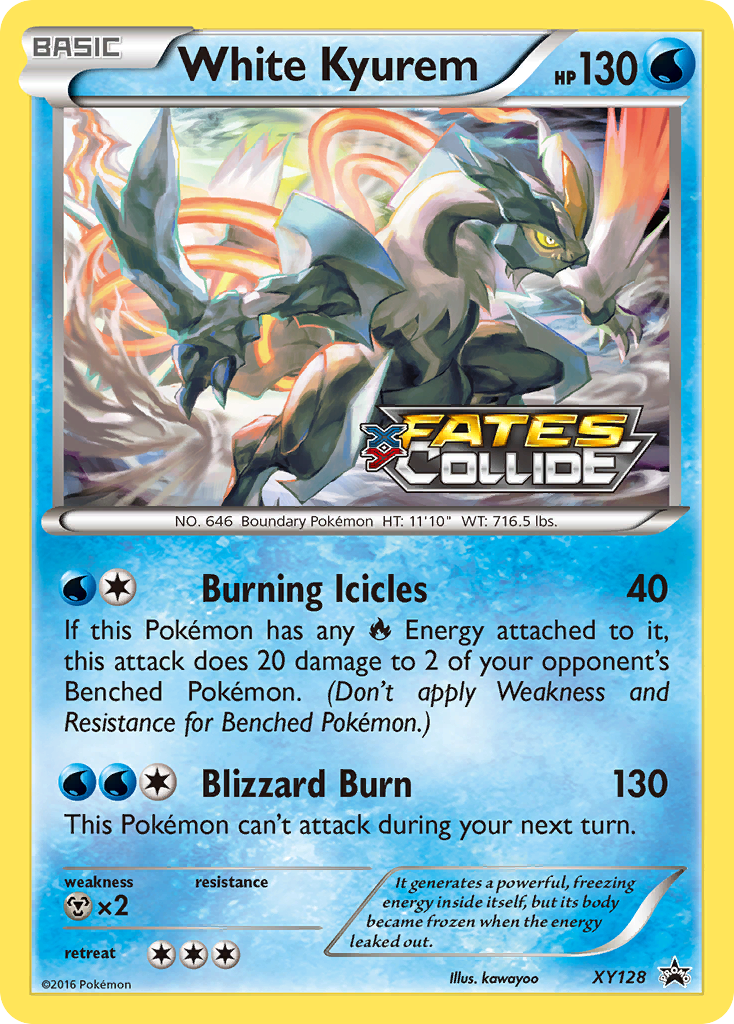 White Kyurem - XY Black Star Promos #XY128
