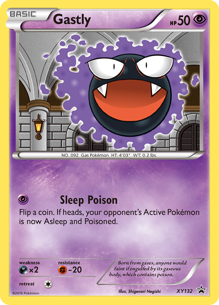 Gastly - XY Black Star Promos #XY132