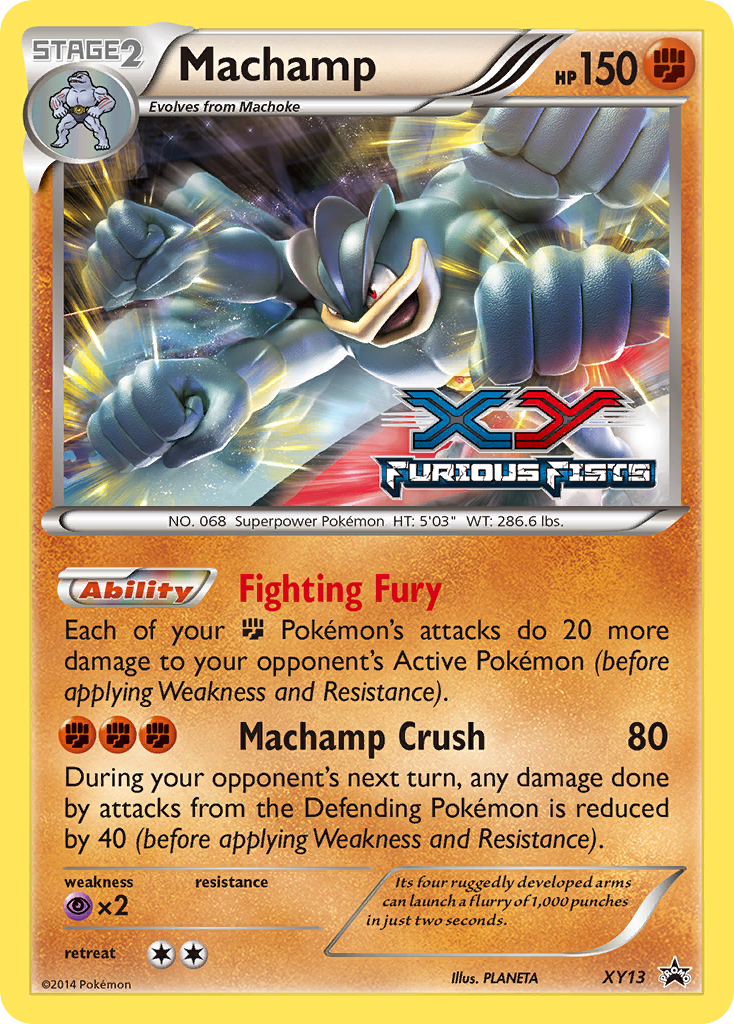 Machamp - XY Black Star Promos #XY13