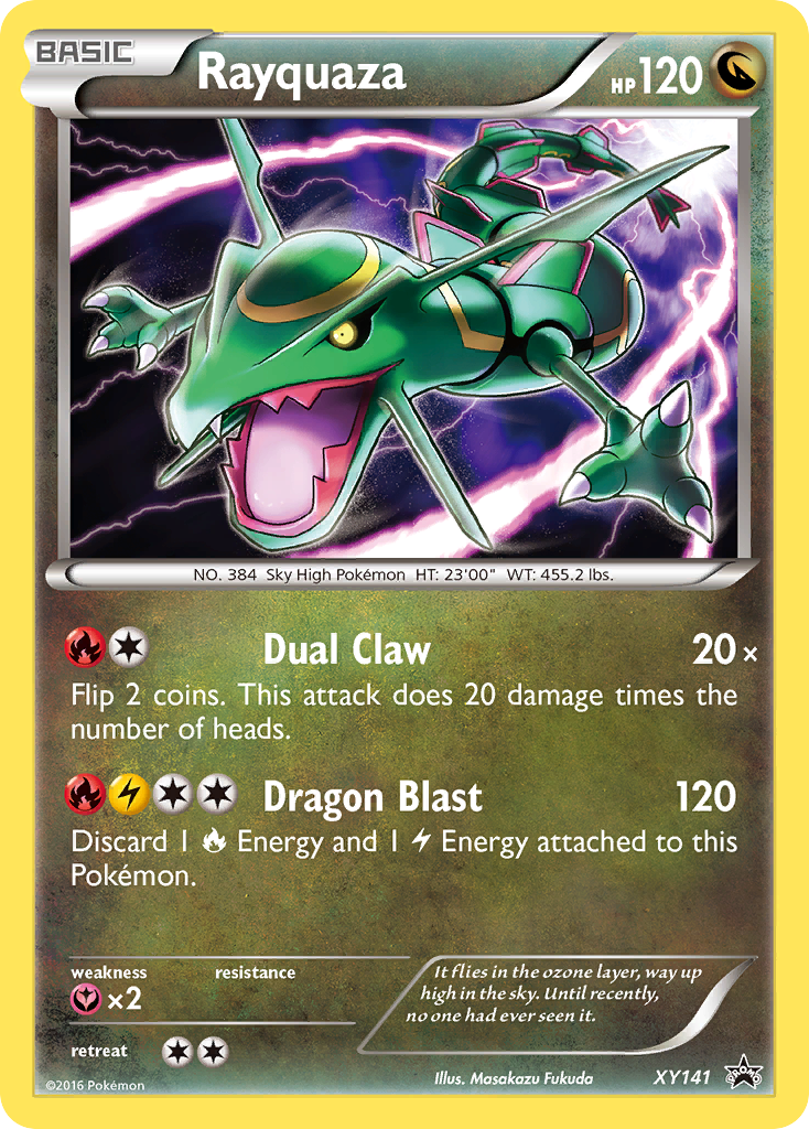 Rayquaza - XY Black Star Promos #XY141