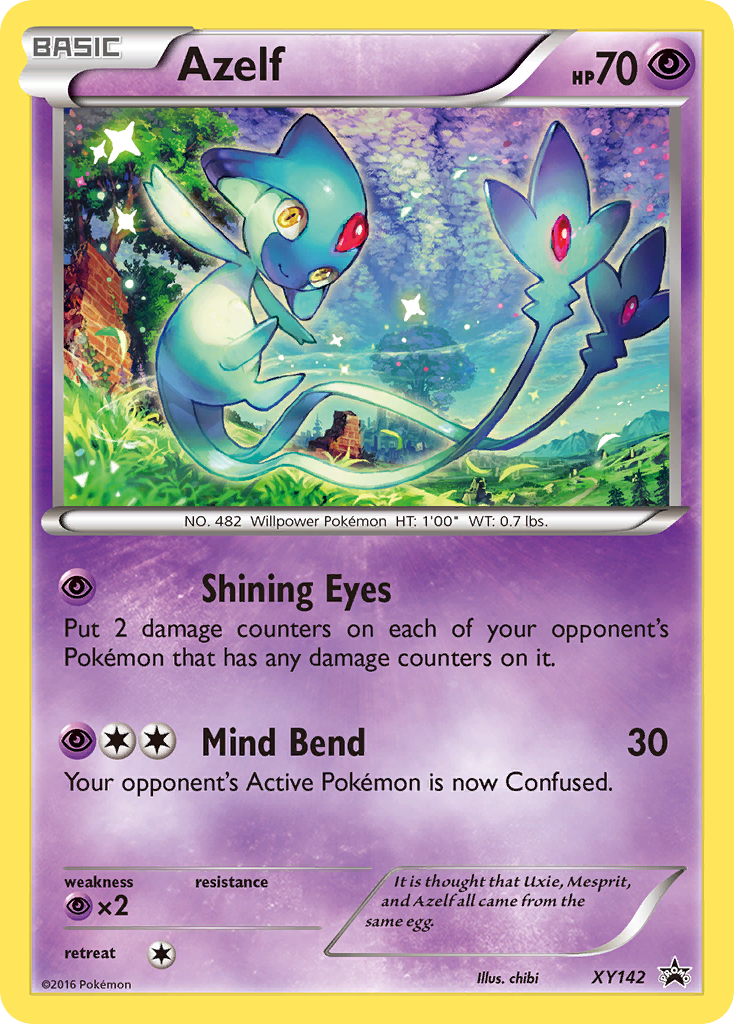Azelf - XY Black Star Promos #XY142