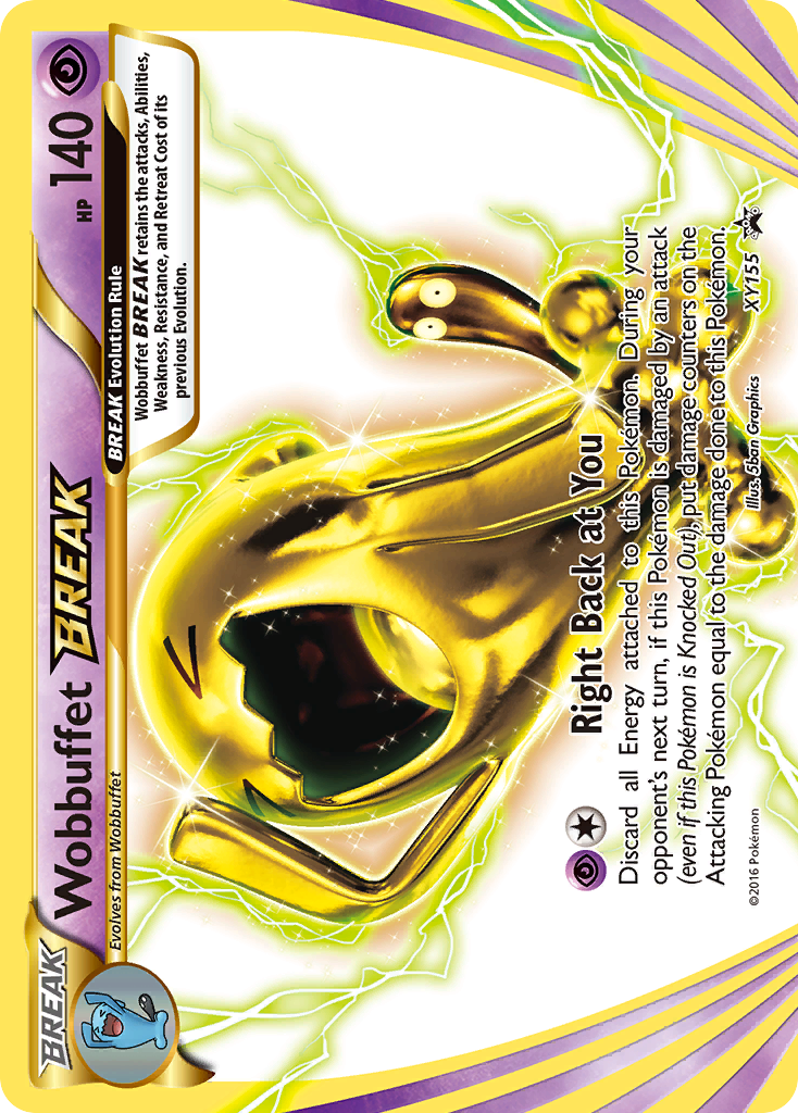 Wobbuffet BREAK - XY Black Star Promos #XY155