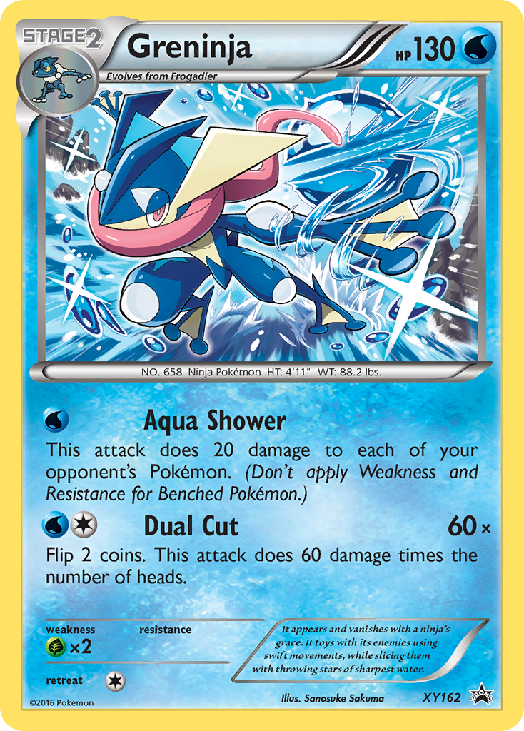 Greninja - XY Black Star Promos #XY162