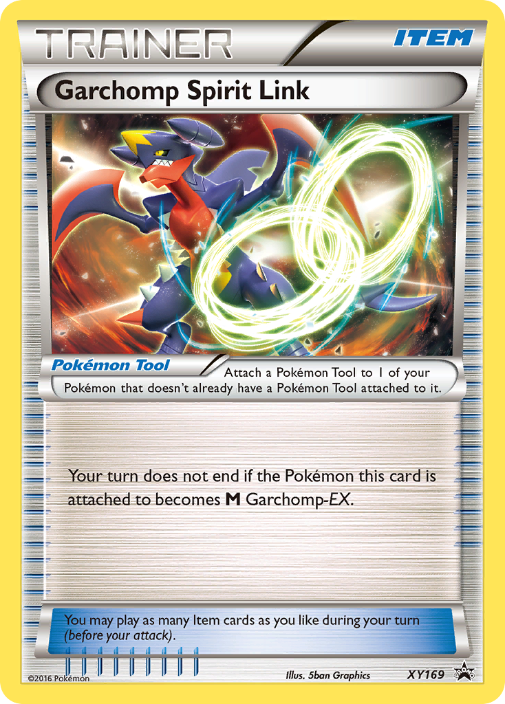 Garchomp Spirit Link - XY Black Star Promos #XY169
