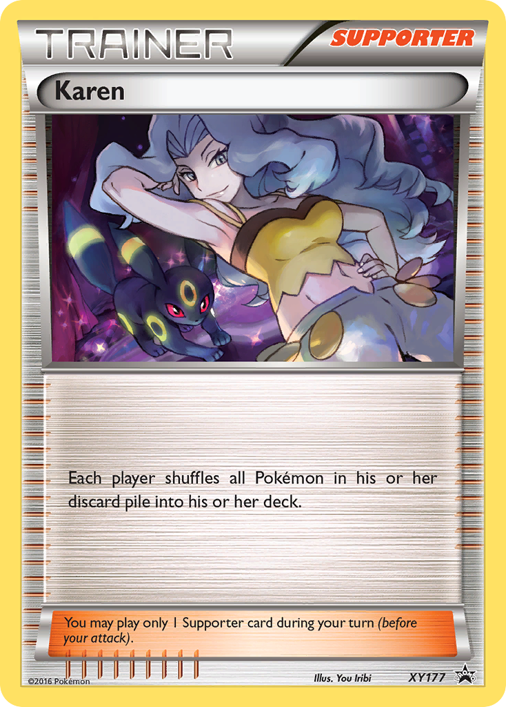Karen - XY Black Star Promos #XY177